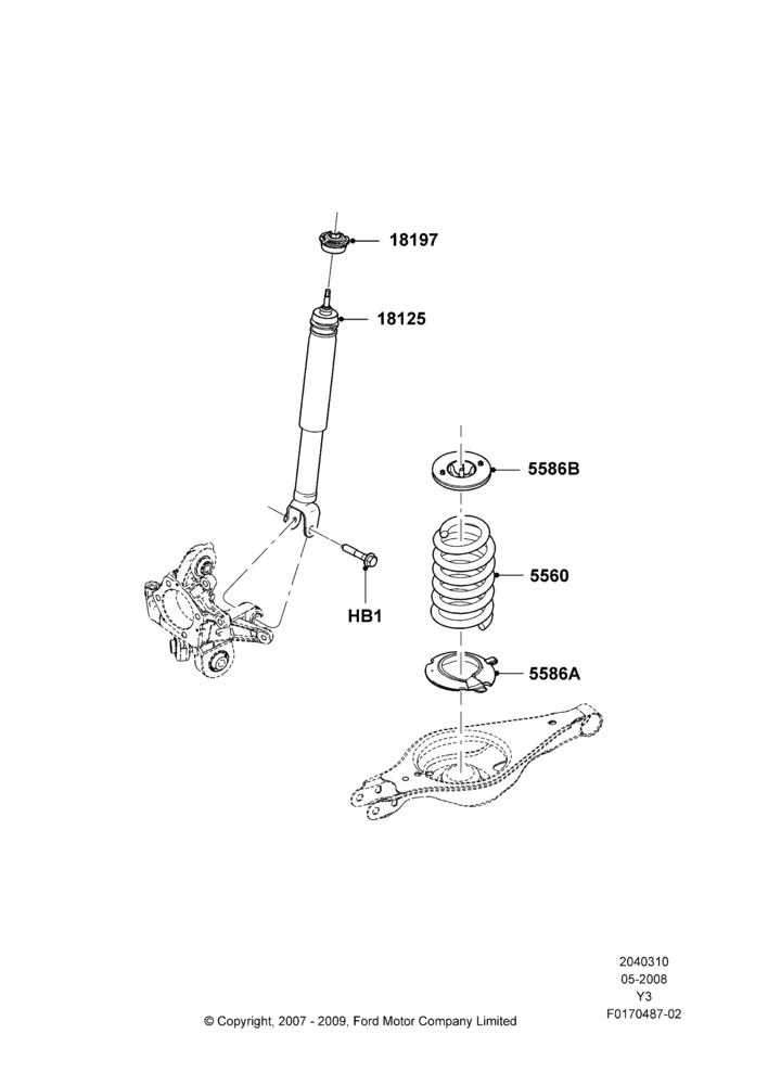 10A - Rear Springs and Shock Absorbers; 02/MAY/2008