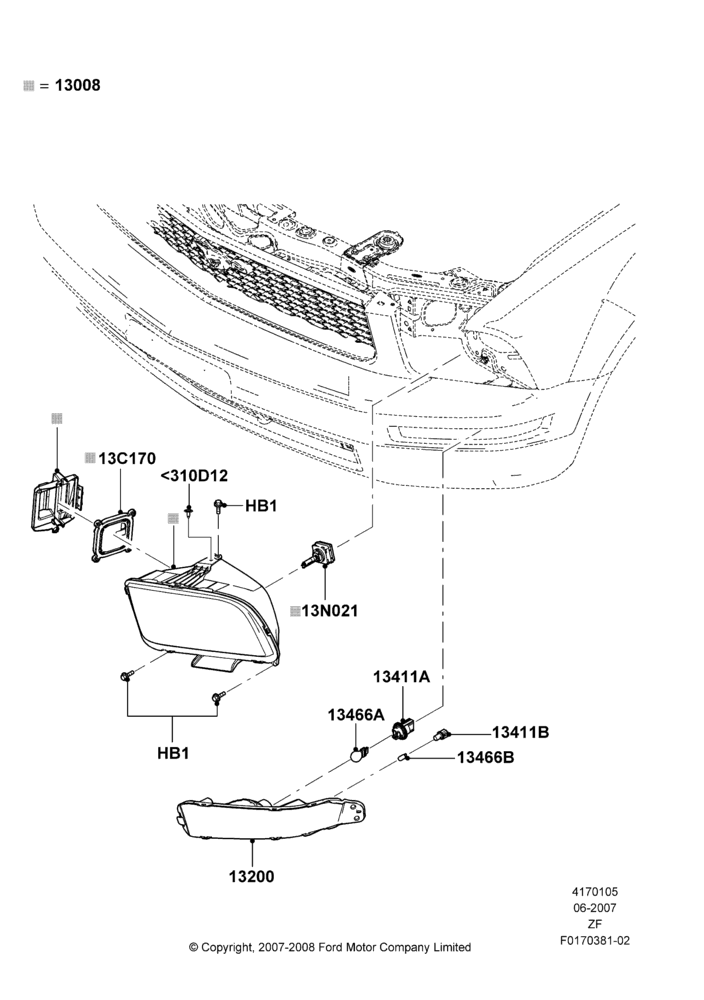 Headlamps and Front Flasher Lamps, Base, GT, High Intensity Discharge Headlamp