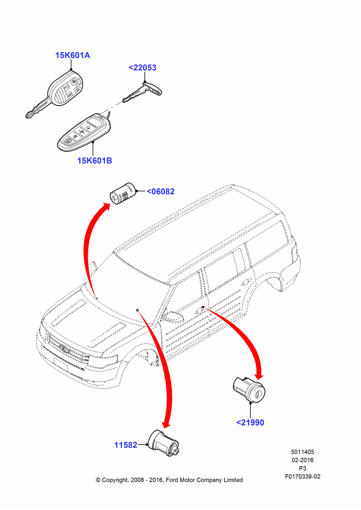 05 - Vehicle Lock Sets and Repair Kits; 02/MAY/2008