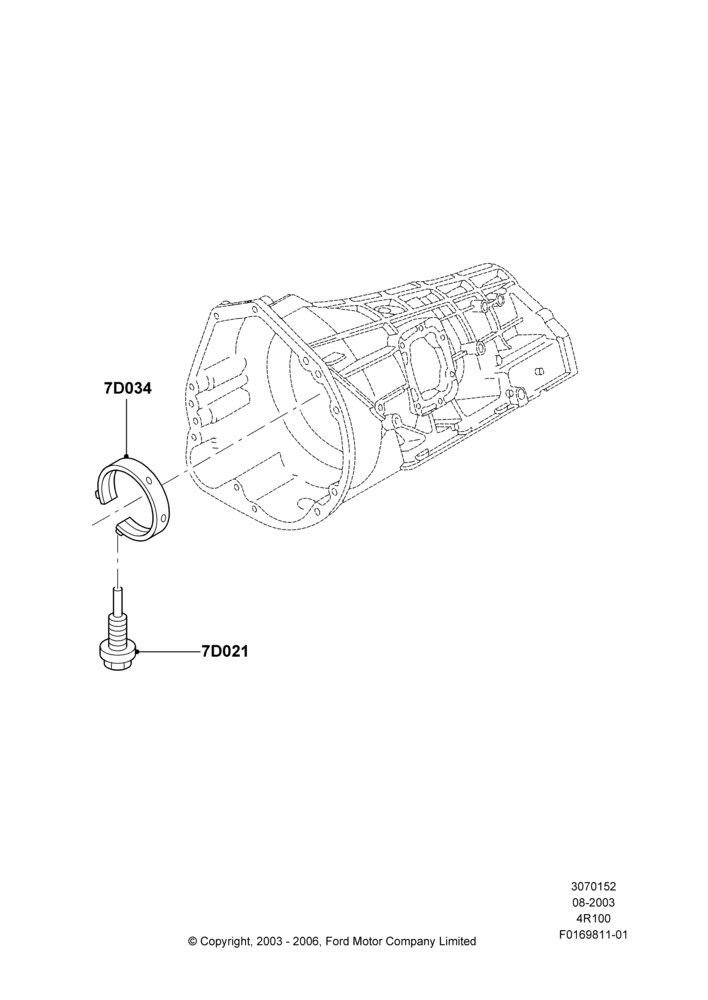 52C - Automatic Transmission Components, E4OD(4R100); 04/AUG/2003-03/JAN/2005