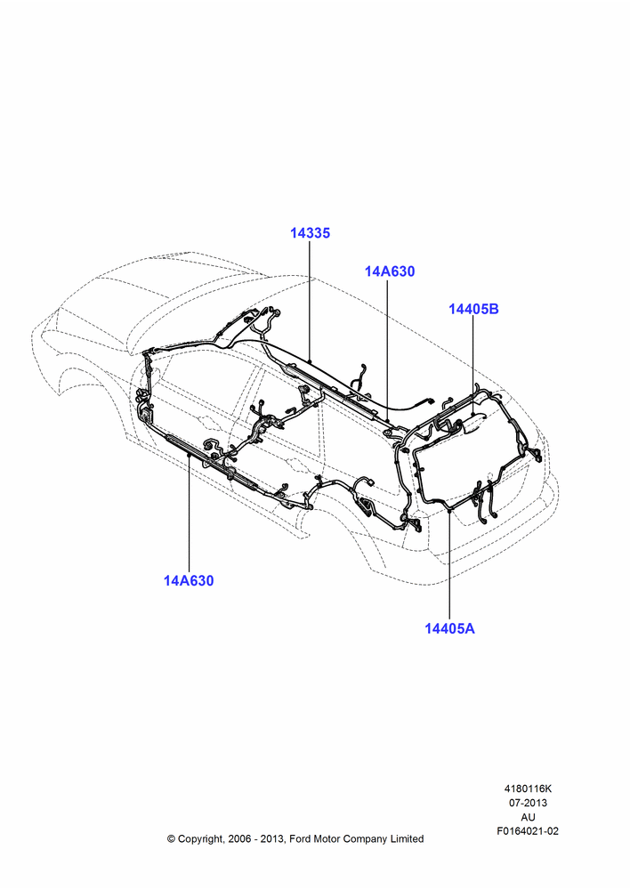 16K - Wiring - Body And Roof Console, 4 Door Wagon; 04/DEC/2006-27/AUG/2007