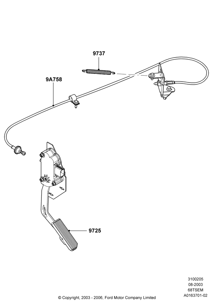 05B - Accelerator/Injection Pump Controls, 6.8L SOHC EFI NA V10 Gas; 04/AUG/2003-03/JAN/2005