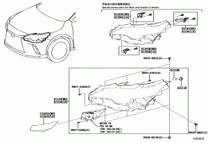 Основные фары