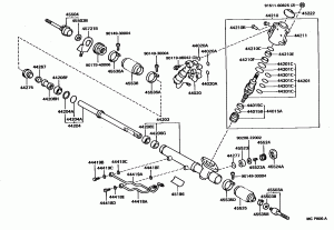 Тяга рулевая, маятник, поперечная тяга