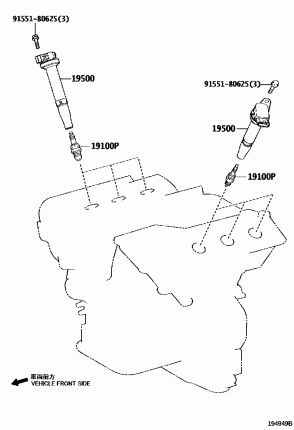 Свеча зажигания, накаливания