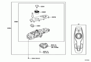 Механизм переключения передач КПП  кулиса