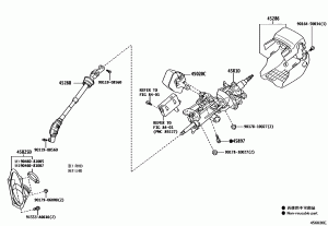 Прокладки, сальники, уплотнители рулевого управления