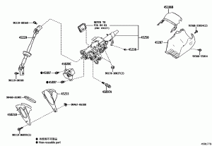 Прокладки, сальники, уплотнители рулевого управления