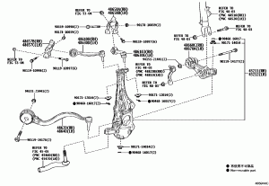 Передняя подвеска рычаги