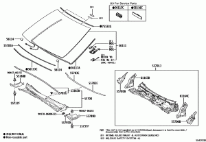 Лобовое стекло и панель