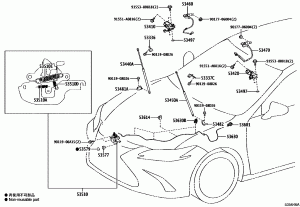 Замок капота