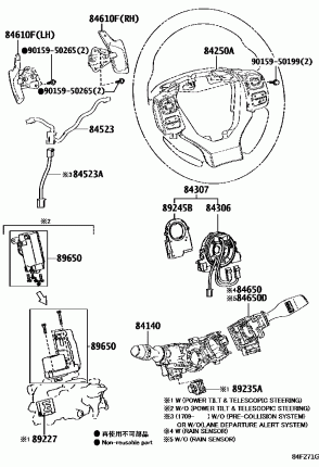 Датчики, блоки, клапана, регуляторы рулевого управления