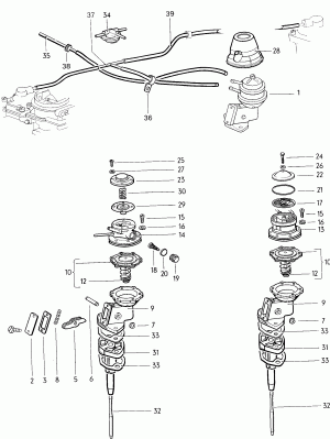 Детали моторного отсека