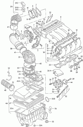 Pасходомер воздуха