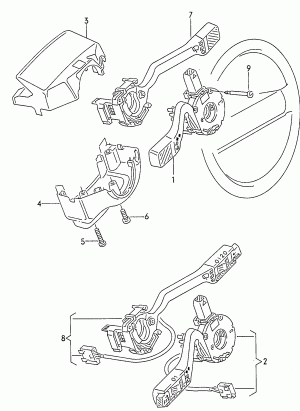 Датчики, блоки, клапана, регуляторы рулевого управления