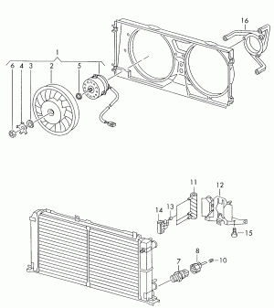 Вентилятор радиатора