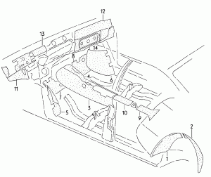 Шумоизоляция перегородки моторного отсека и тоннеля