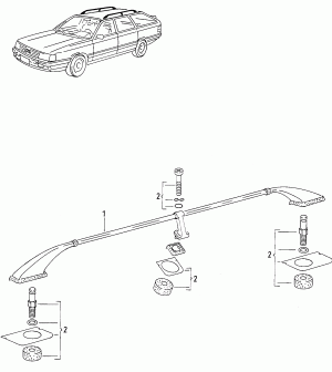 Рейлинг крыши