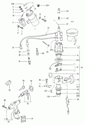 Свеча зажигания, накаливания