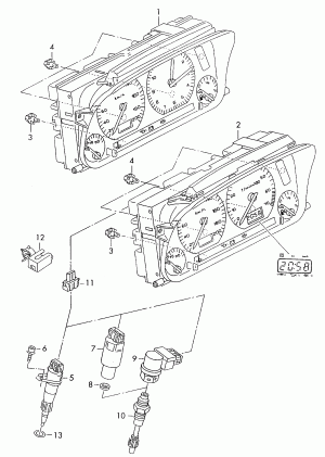 Комбинация приборов
