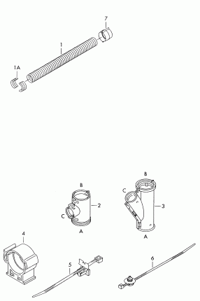 Гофрированная трубка