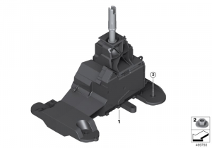Механизм переключения передач КПП  кулиса