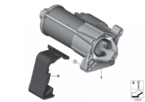 Стартер, составляющие