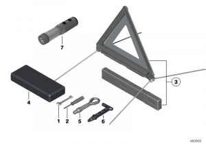 Информационные знаки, наклейки