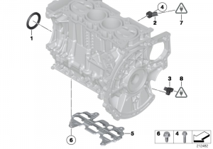Блок цилиндров/дополнительные элементы