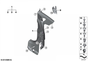 боковая обшивка задняя