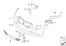Аэродинамический к-т BMW Performance Пд