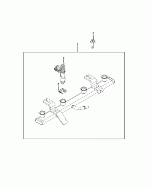 FUEL RAIL AND INJECTORS 1.6L [EJM]
