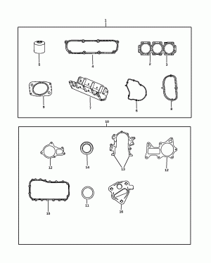 ENGINE GASKET KITS 3.3L [EGA]