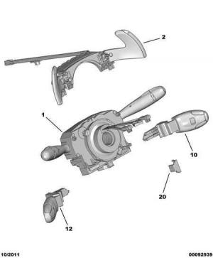 ДИСТАНЦ. УПРАВЛЕНИЕ БЛОКА ПЕРЕКЛЮЧАТЕЛЕЙ