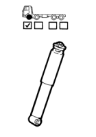 Shock ABS. fr.axle 1