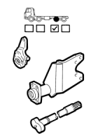 Brake fitt.rear ax.1