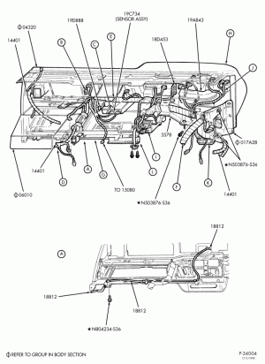 ELECTRICAL SYSTEMS-Wiring system - instrument panel - Page A