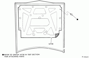 FENDERS AND HOODS-Hood - insulator