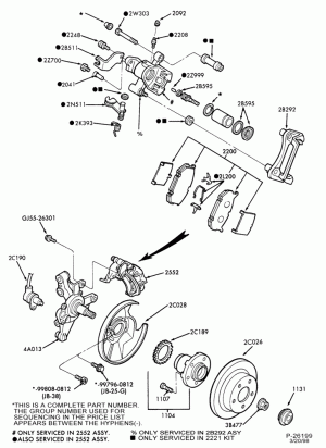 BRAKES-Brake asy. - disc rear