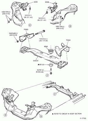 8 CYL. 5.0L (302 C.I.D.)-K (Mark VII) & DC (Continental)