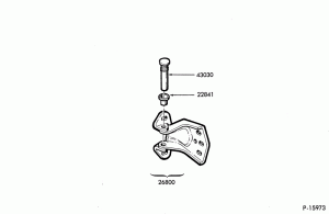 HINGE ASY. (REAR DOOR UPPER)