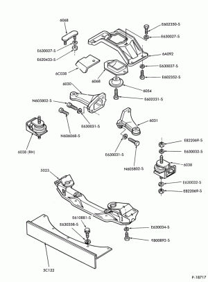 4 CYL. 2.3L (140 C.I.D.) - OHC-MX (Merkur XR4Ti)