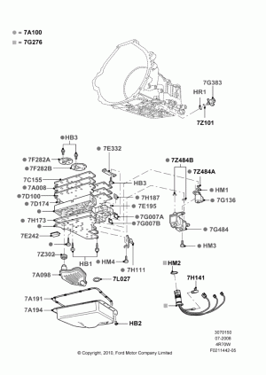 Датчики, блоки, клапана, регуляторы трансмиссии