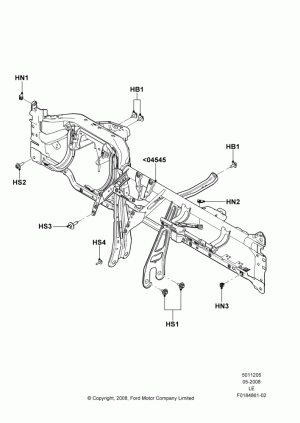Instrument Panel, Installation; 05/MAY/2008-06/FEB/2012