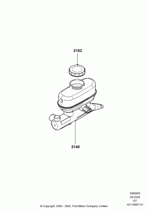 Цилиндр тормозной главный