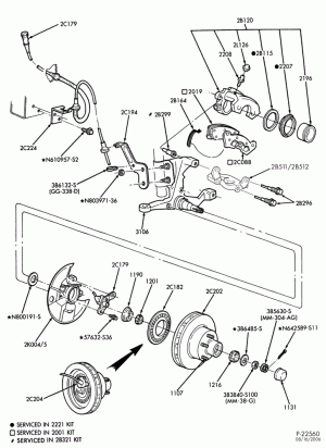 BRAKES-Brake asy. - disc front
