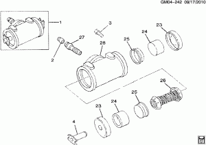 WHEEL CYLINDER/DRUM BRAKE (DELCO)