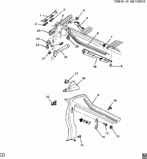 DOOR HARDWARE/SIDE REAR AND TRIM(UPPER)