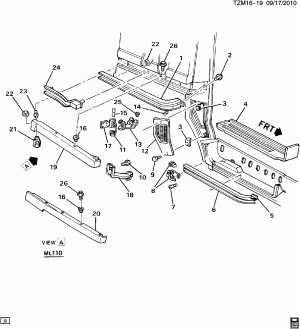 DOOR TRACK HARDWARE/SIDE REAR SLIDING