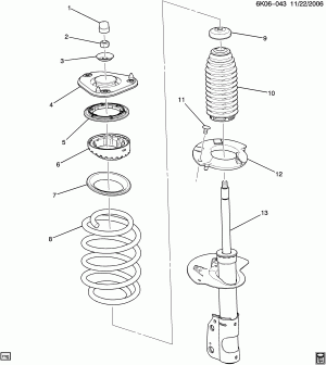 STRUT ASM/FRONT (EXC (F45))